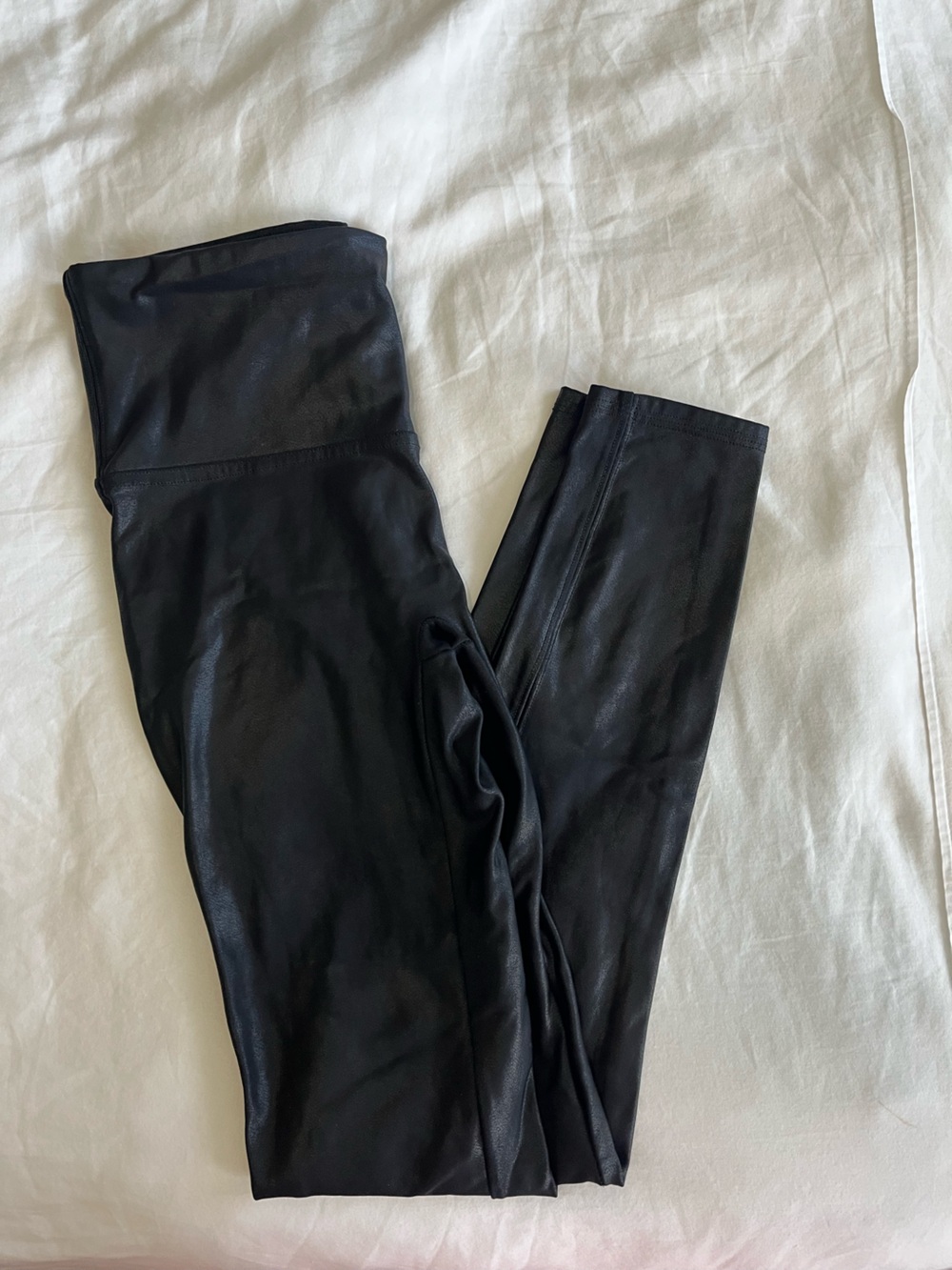 SPANX faux leather leggings